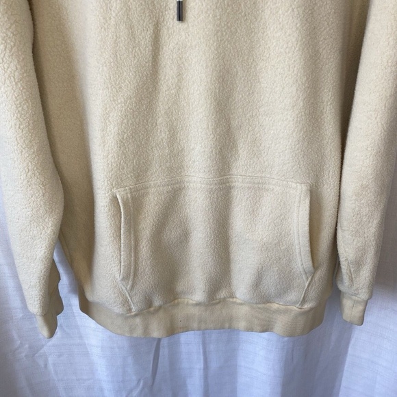 Feat BlanketBlend Pullover Hoodie Oatmilk size medium - Picture 3 of 14